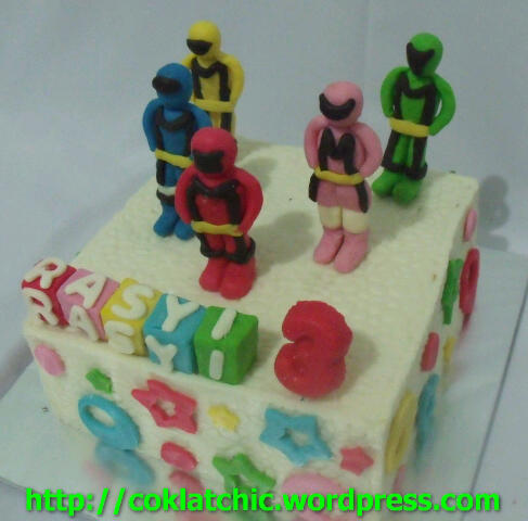 Power Rangers Birthday Cake on Birthday Cake   Coklat Chic  Area Delivery Jabodetabek Dan Bandung