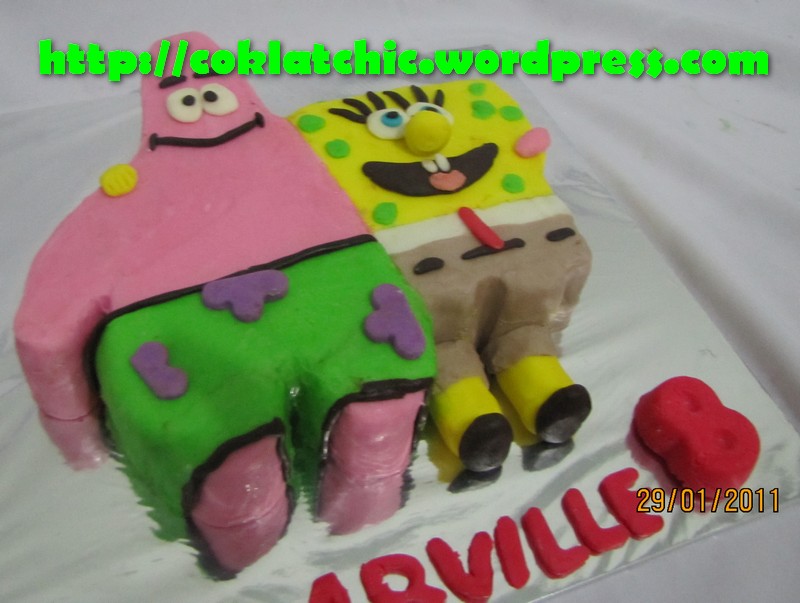 Download this Cake Spongebob Dan Patrick Orville picture